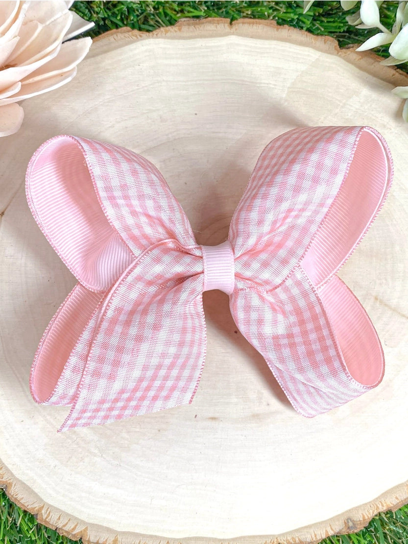 Gingham Classic Bows