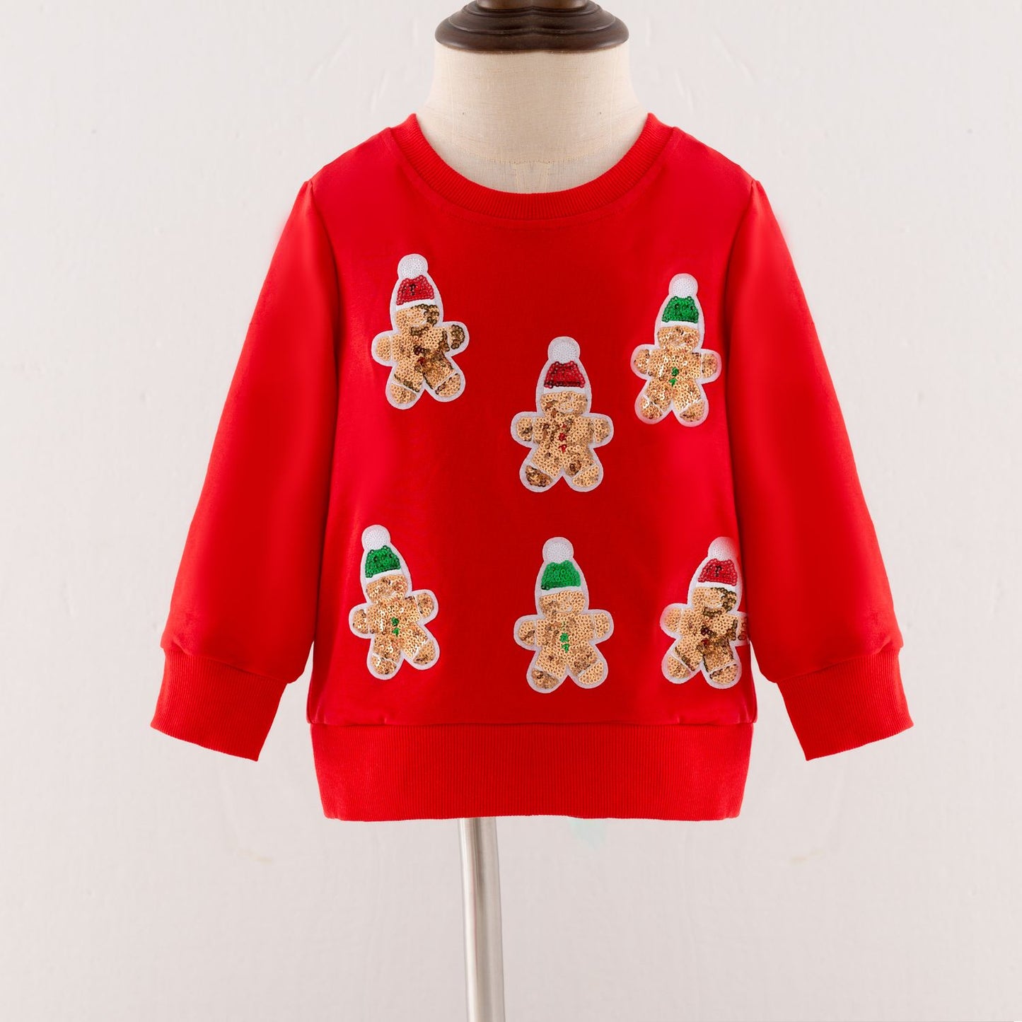 Gingerbread Sequin Shirt