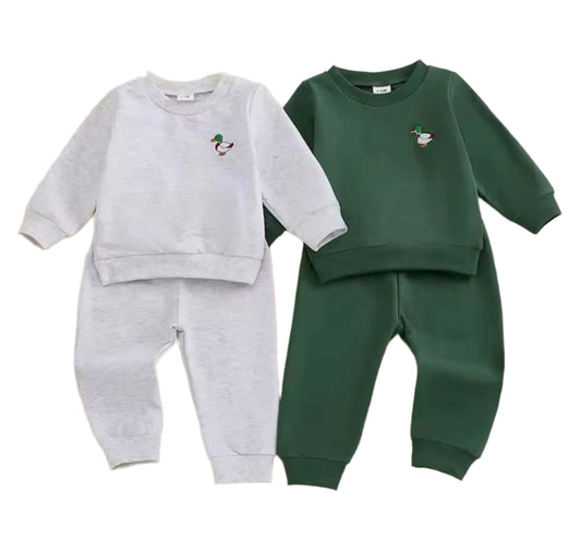 Duck Embroidery Jogger