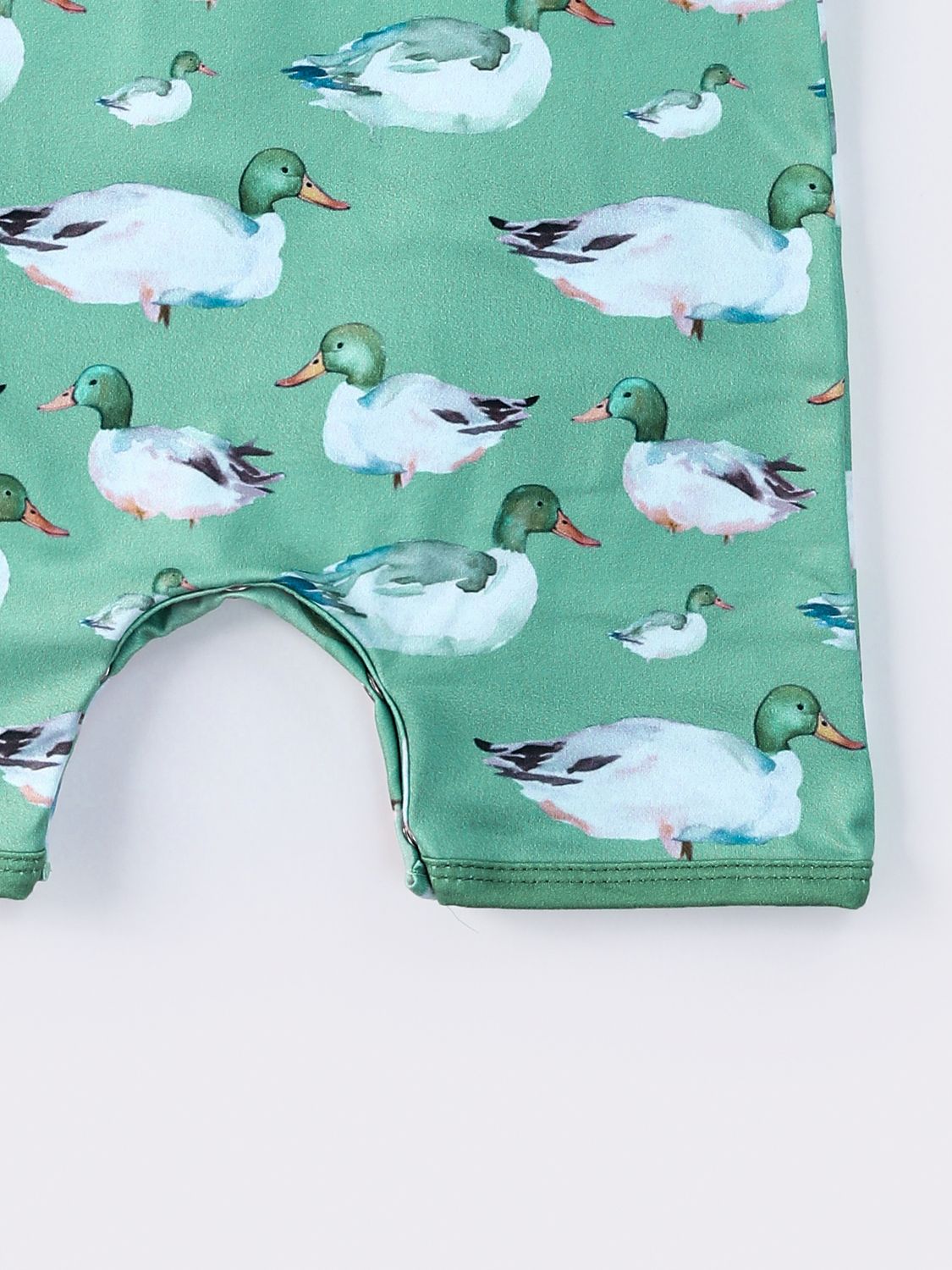 Green Mallard Boy Romper