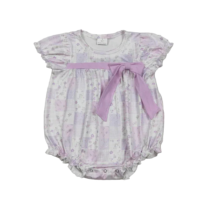 Lavender and Lilac Romper