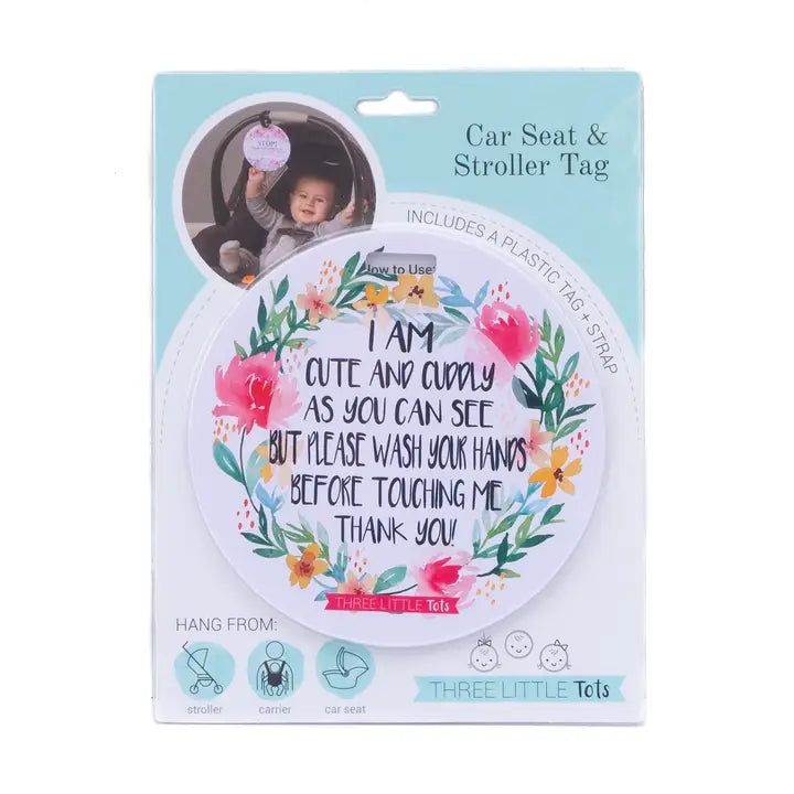 No Touching Stroller Tag