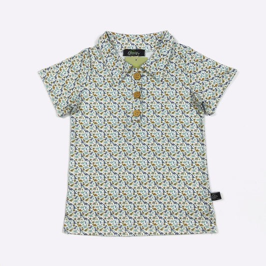 Brachiosaurus Boy Collar Shirt