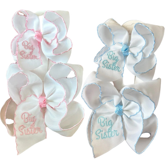 Big Sister Moonstitch Bows 5.5"