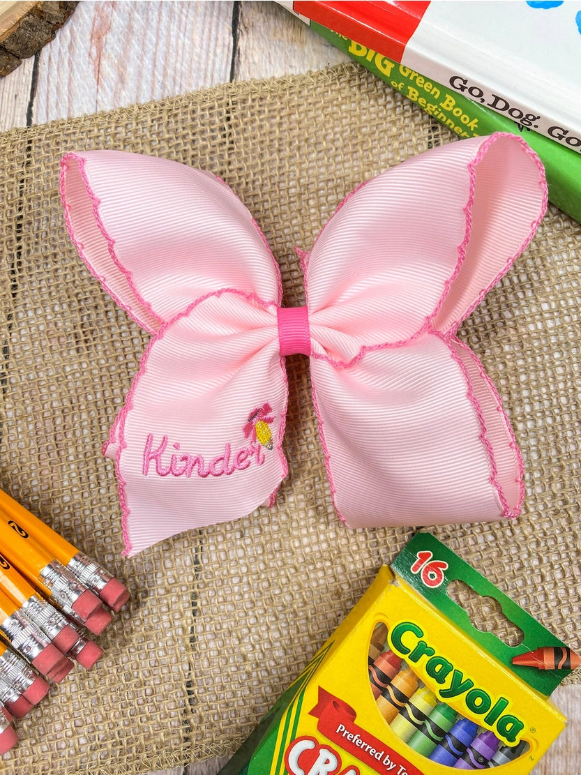 Pink Grade Level Bows