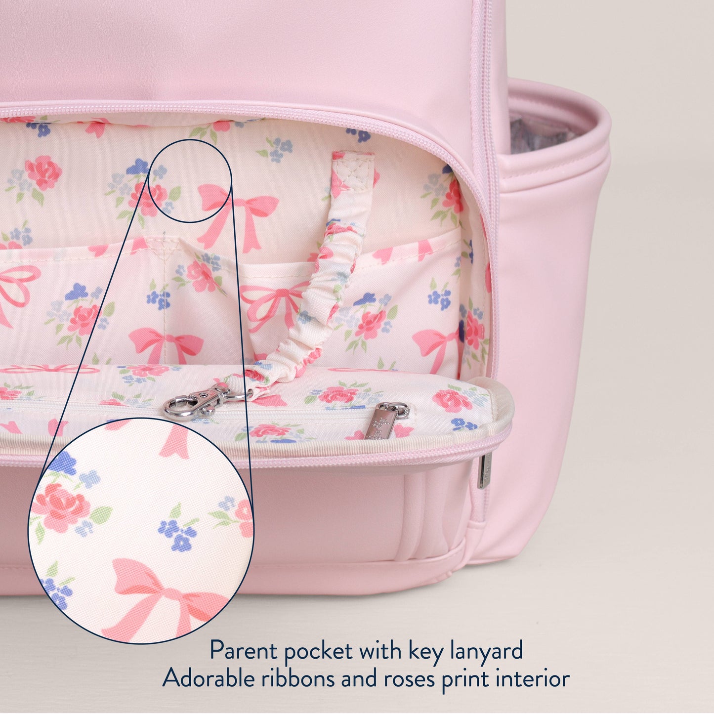 *NEW* Ribbons & Roses Boss Plus™ Backpack Diaper Bag (arriving 8/5/26)