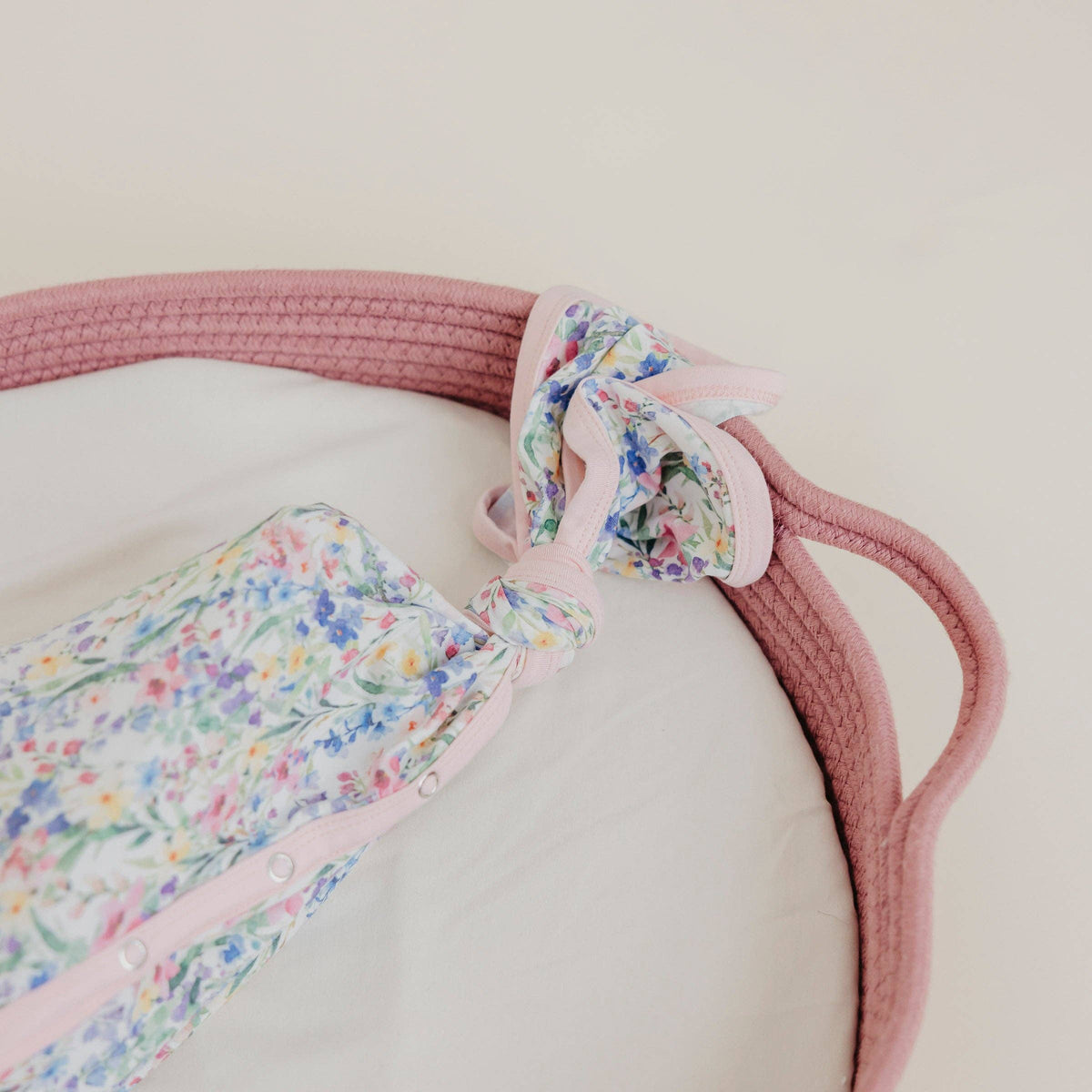 Newborn Knotted Gown - Josie