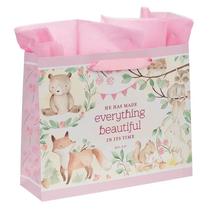 Everything Beautiful Large Gift Bag & Card- Eccles 3:11