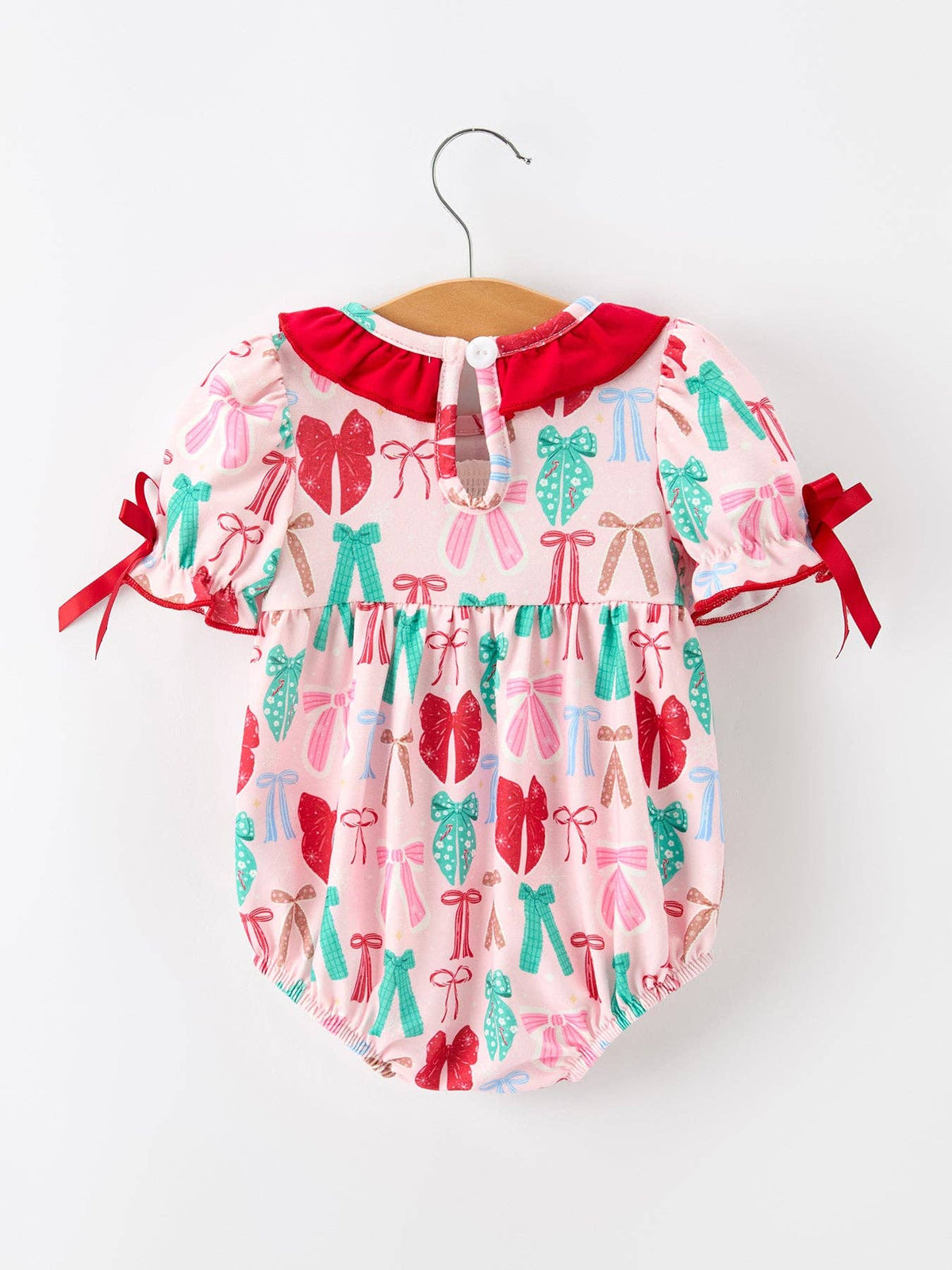 Bow Party Bubble Romper