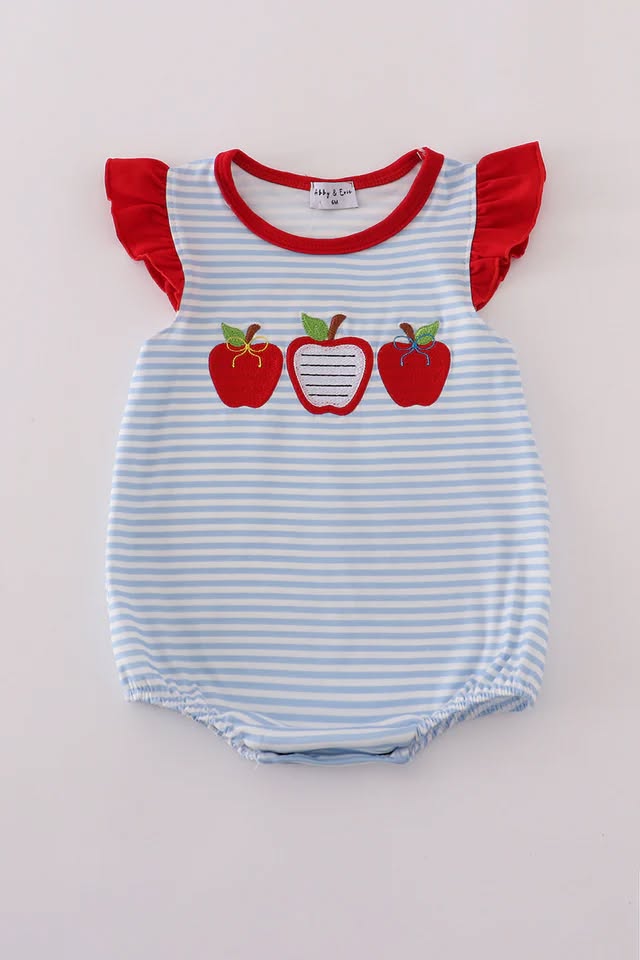 Red Apple Ruffle Bubble