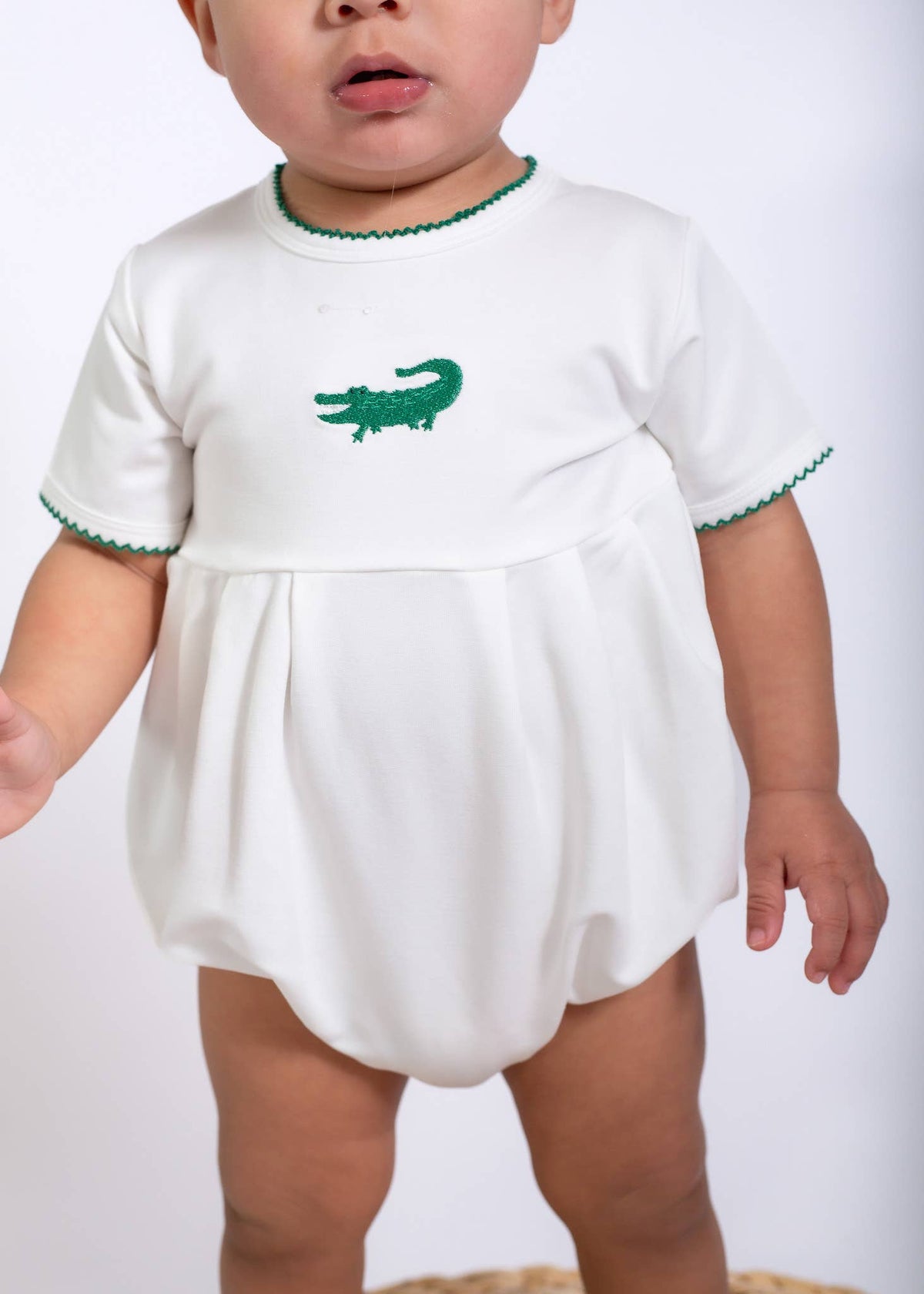 Alligator - Embroidered Bubble