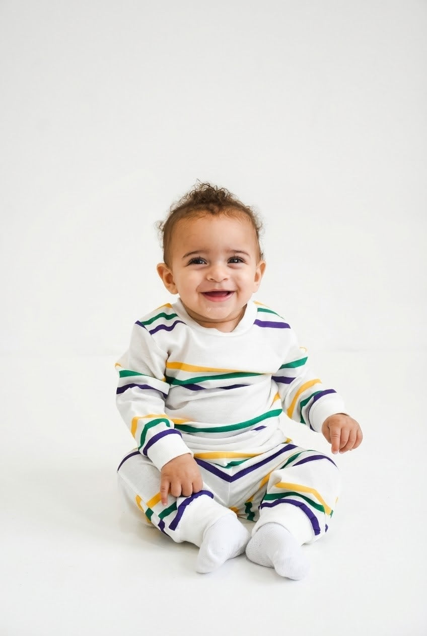 Mardi Gras Stripes Jogger