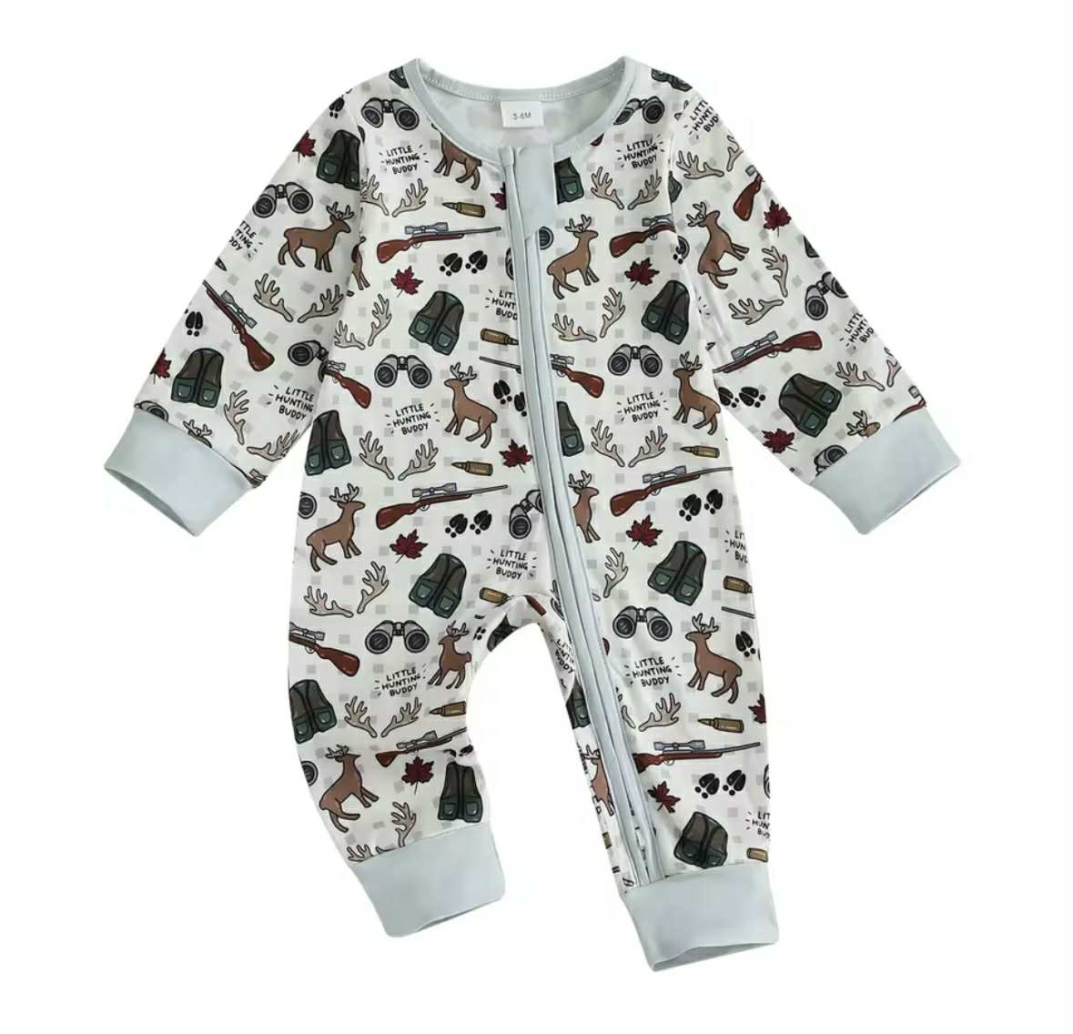 Tracking Bucks with Daddy Romper