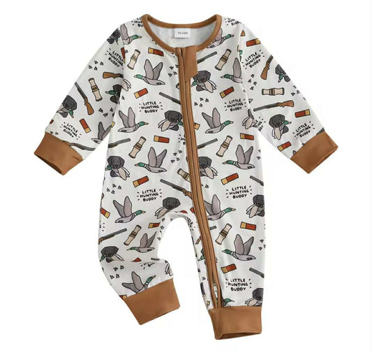 Calling Ducks with Daddy Romper