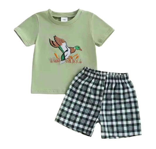 Flying Duck Gingham Set