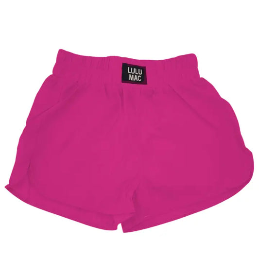 LULU MAC HOT PINK Shorts (kids)