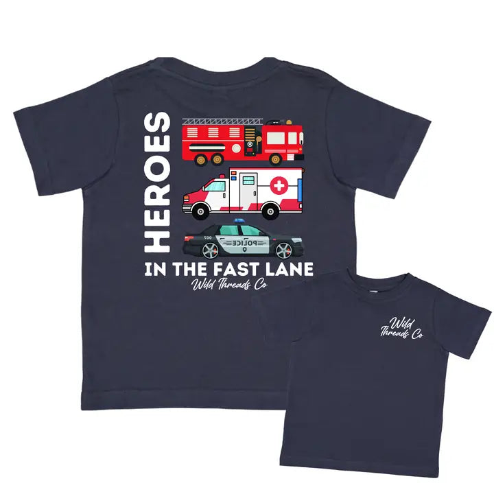 Heroes in the Fast Lane Tee