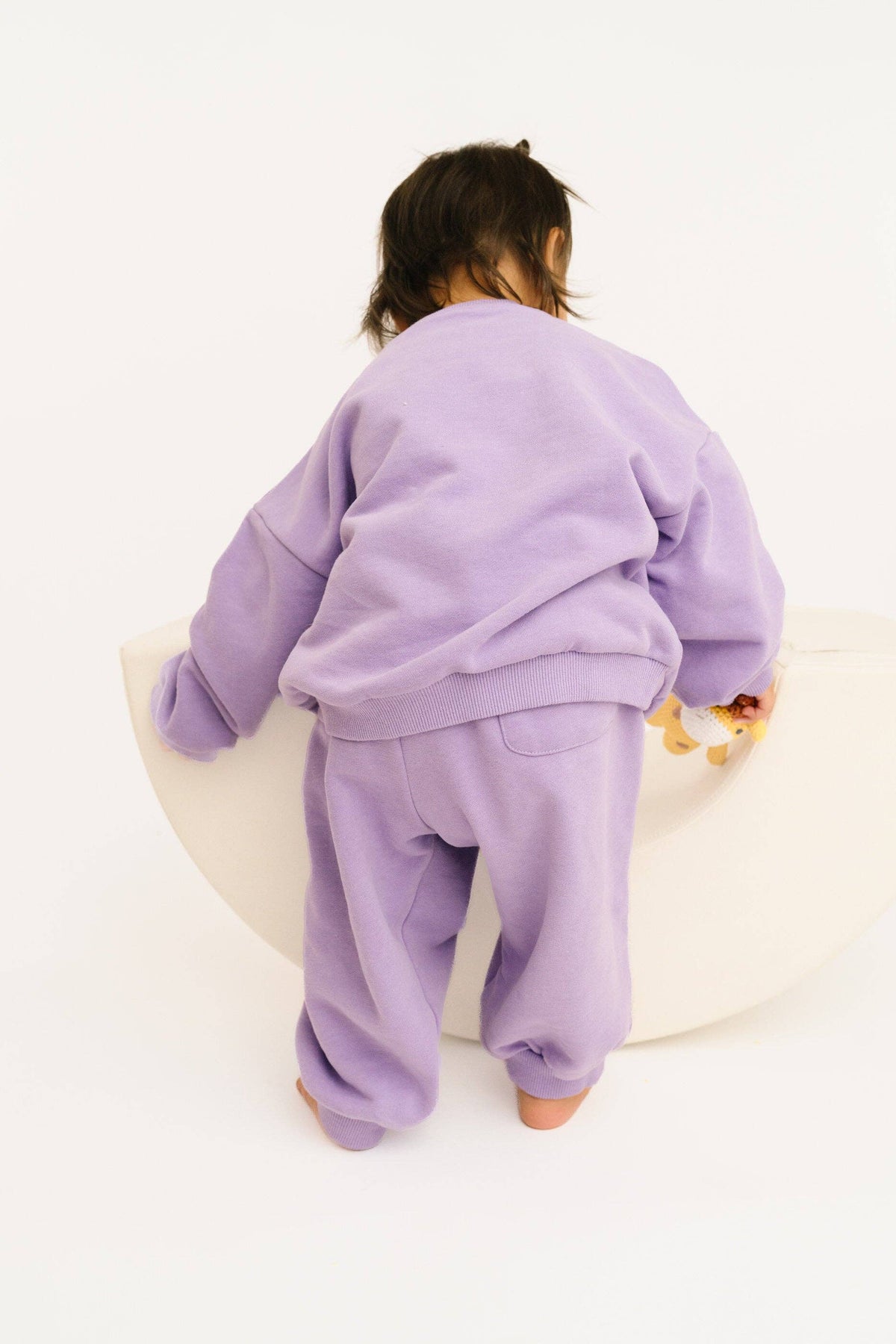 Violet Happy Sweatsuit