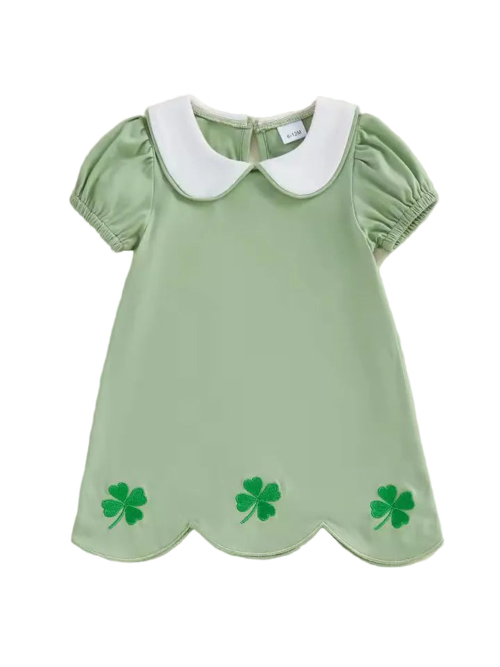 Shamrock Scallop Dress