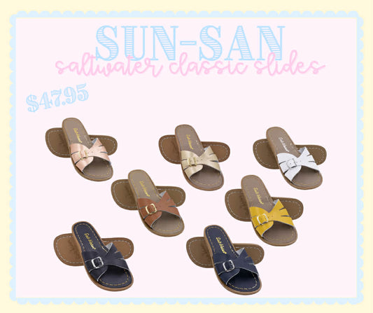 PREORDER - Sun-San Saltwater Classic Slides - ETA April
