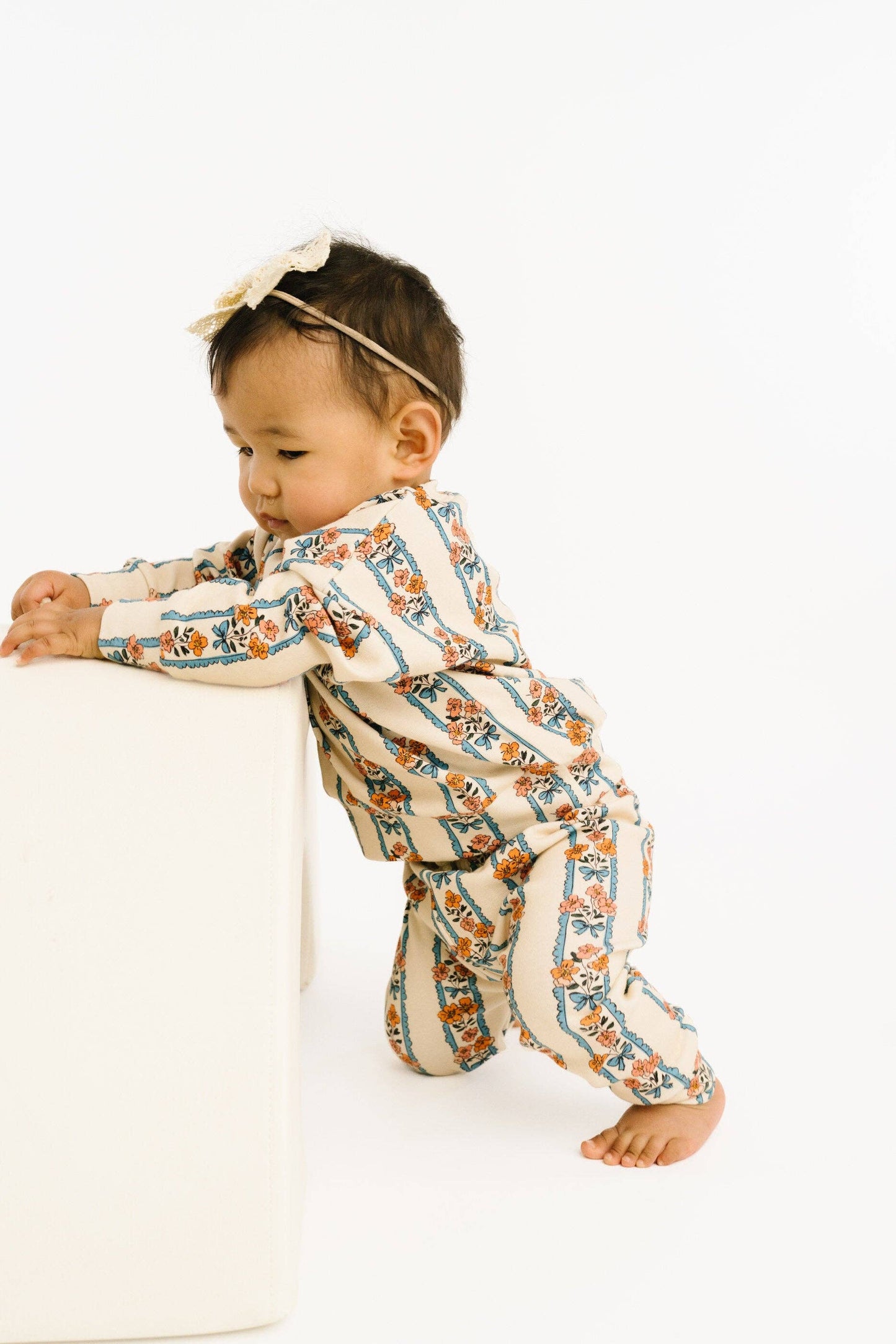 Cottage Bouquet Crewneck Set 5T