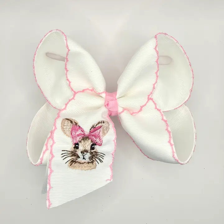 Bow Bunny Moonstitch Bow 5.5"