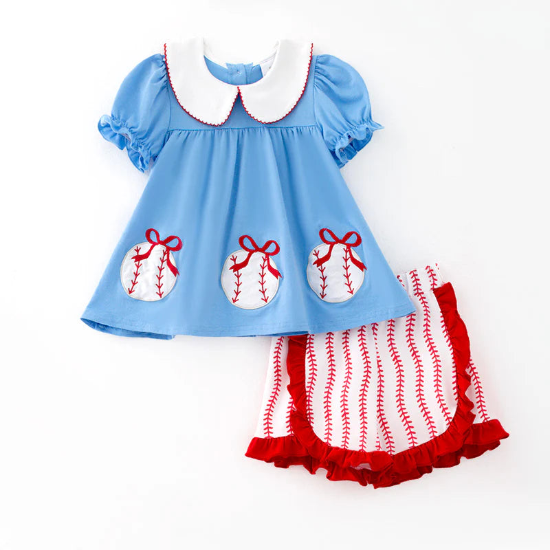 Home Run Cutie Short Set