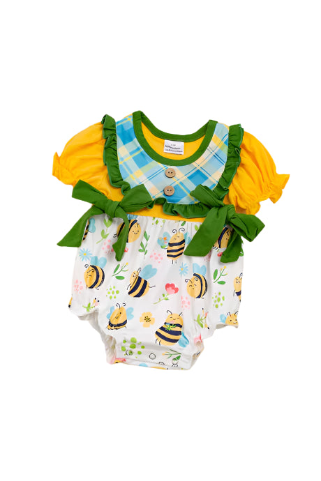 Buzzing into Spring Romper