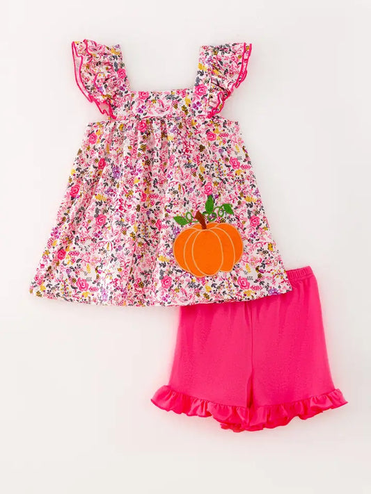 Floral Pumpkin Set