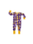 TINY TIGER HOME RUN GIRL CONVERTIBLE FOOTIE BAMBOO ROMPER
