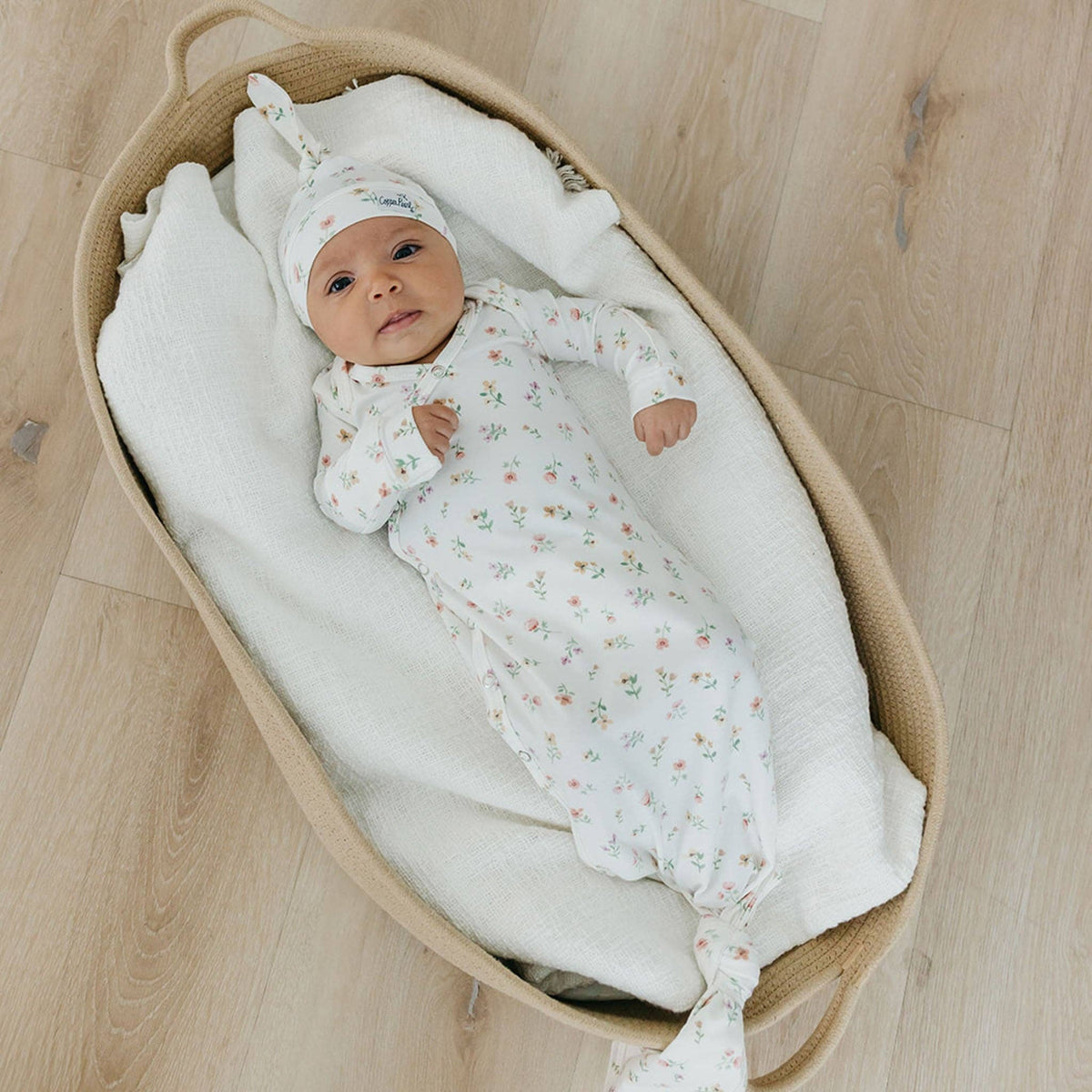 Newborn Knotted Gown - Eloise