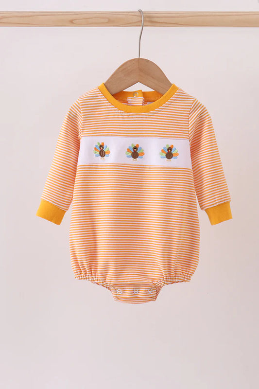 Orange Stripe Turkey Bubble