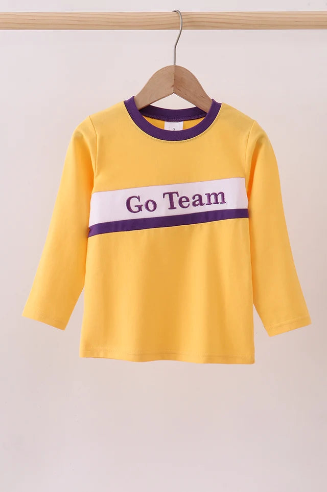 Yellow Go Team Top