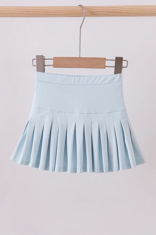 Sky Pleated Skort