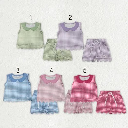 Factory Preorder: Sleeveless Scallop Sets