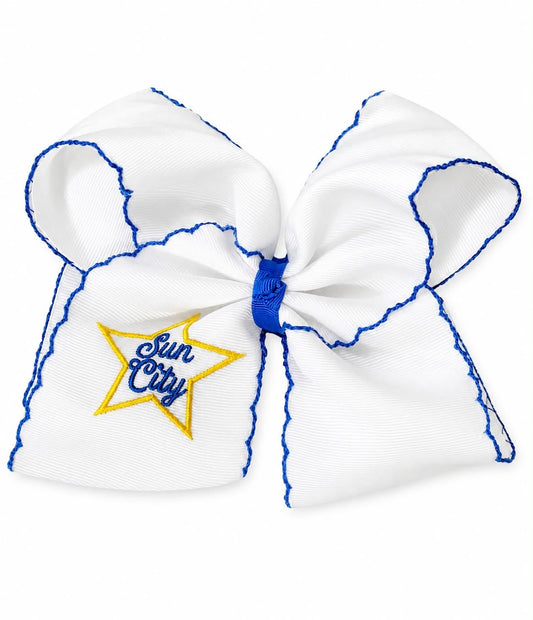STARS 6" Moonstitch Bow