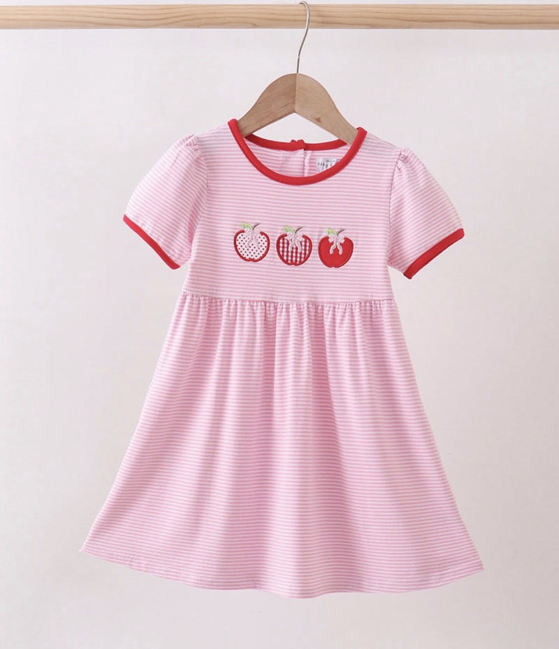 Pink Apple School Dress