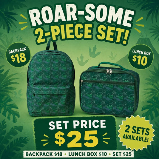 Kids Dino-Mite Backpack Set