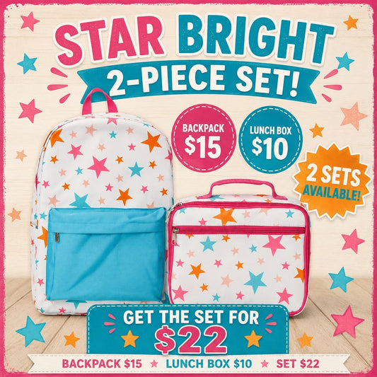 Kids Galaxy Gal Backpack Set
