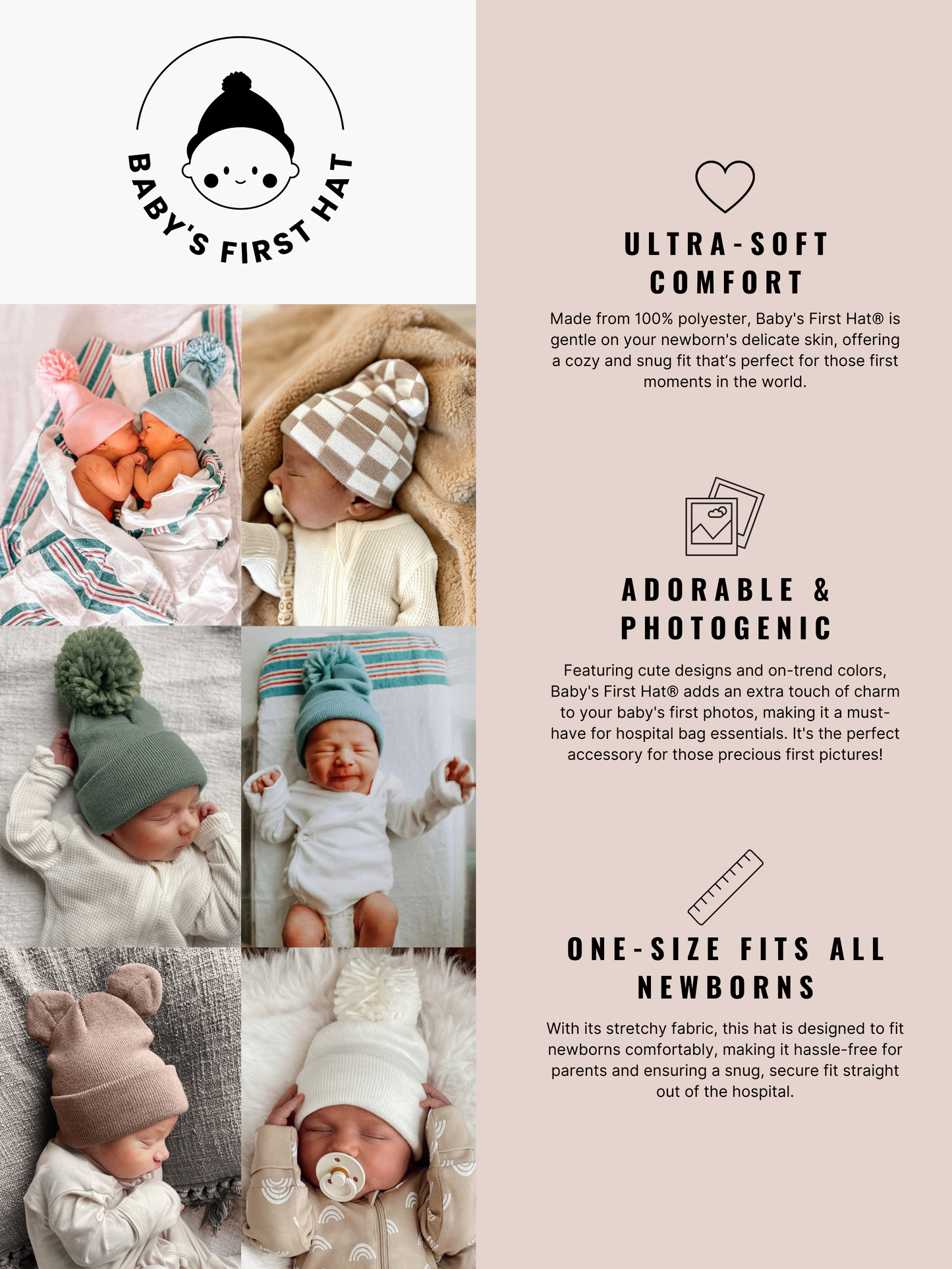 Baby's First Hat®, Sand Pom