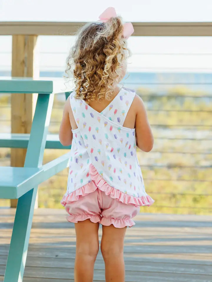 Summertime Sweets Swing Back Bloomer Set (Jellybean)