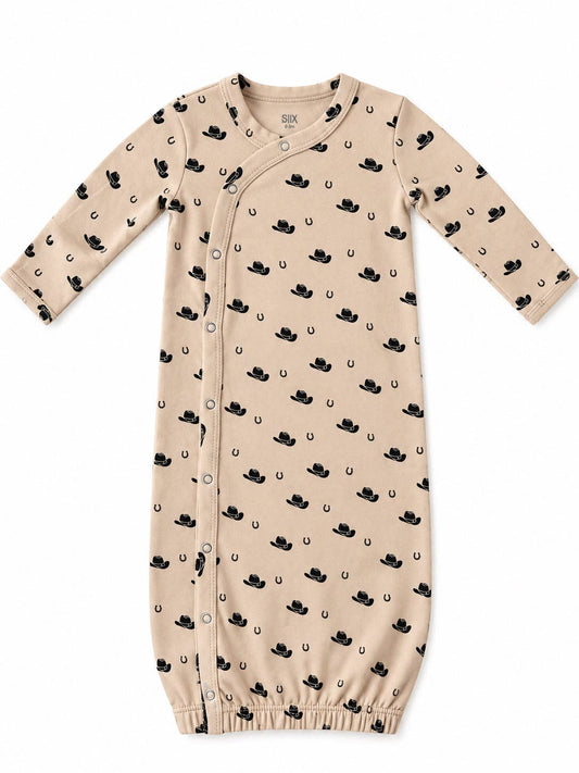Cowboy Hats / Organic Cotton Gown