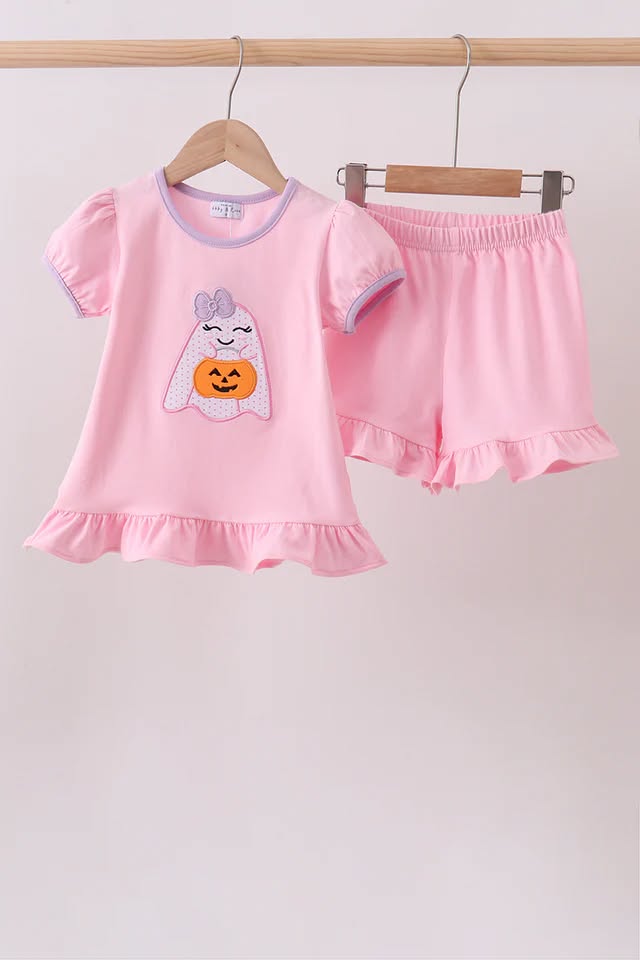 Boo Buddy Ruffle Short Set (ETA: 7/22/26)