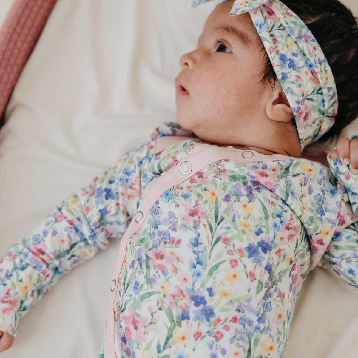 Newborn Knotted Gown - Josie