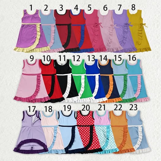 PREORDER - ATHLETIC DRESSES