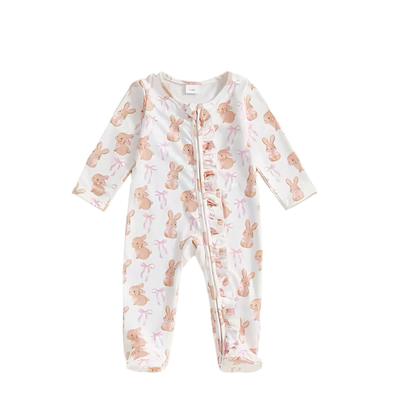 Snuggle Bunny Ruffle Zippy