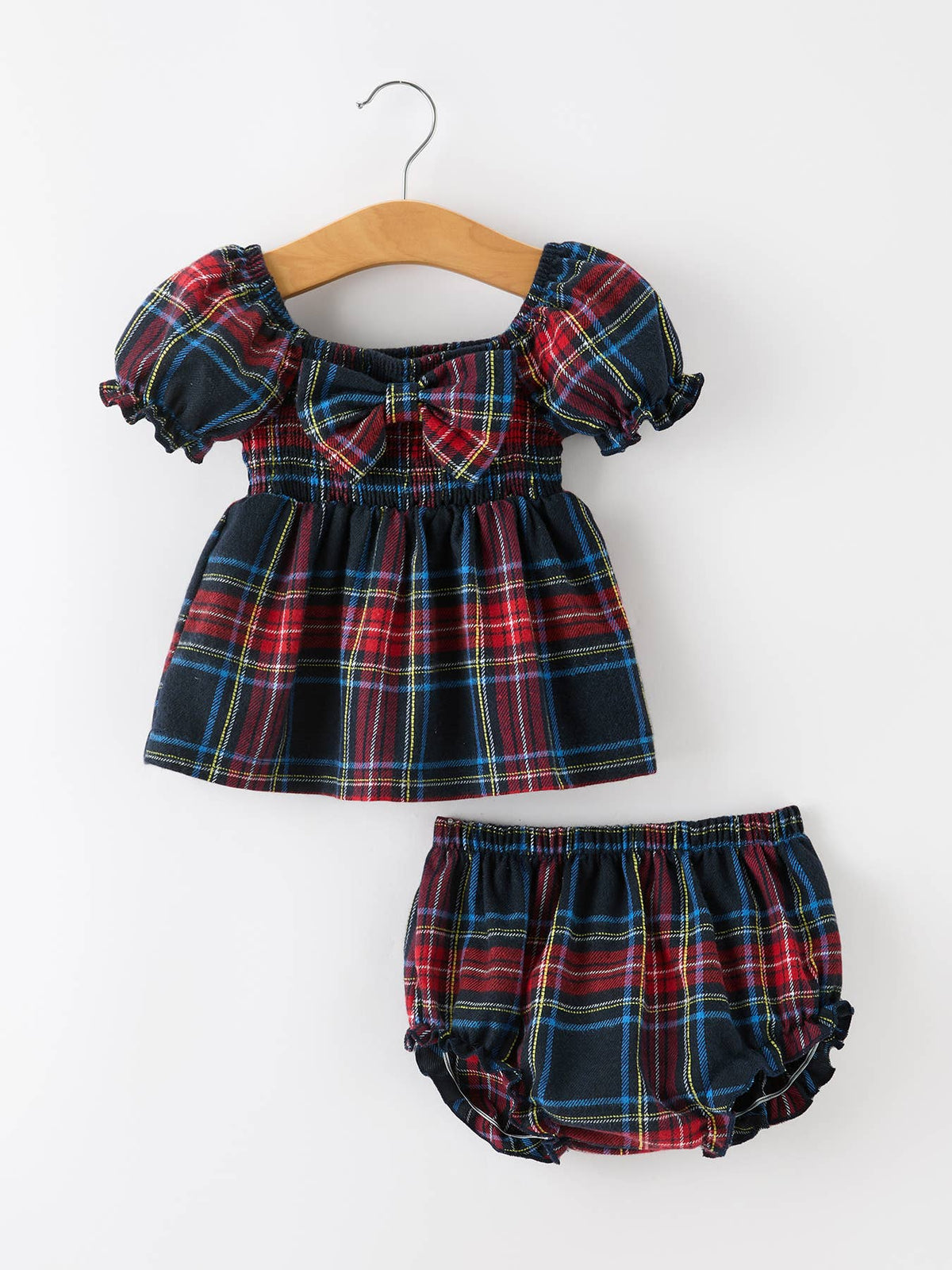 Mommy & Me Christmas Plaid Dresses