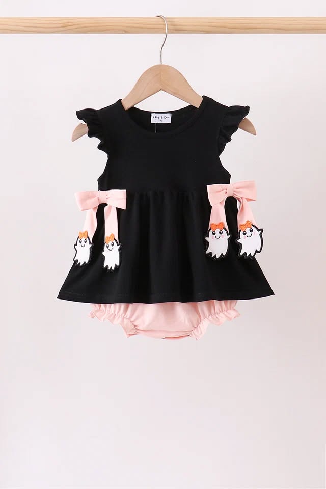 Ghostly Sweetie Skirted Romper  (ETA 8/28/26)