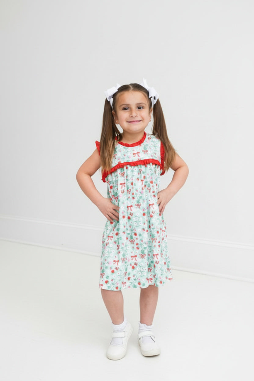 Strawberry Goose Dress