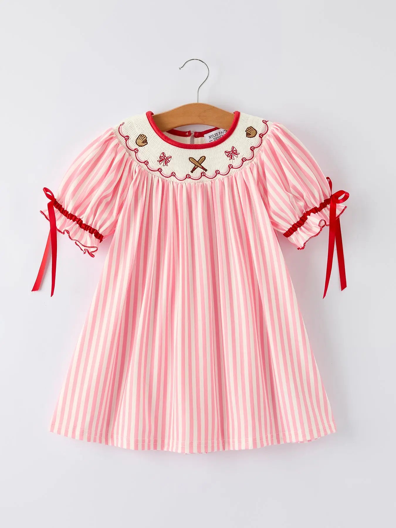 Baseballs & Bows Dress